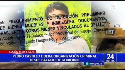 Este sería el organigrama de la organización criminal liderada por el presidente Pedro Castillo