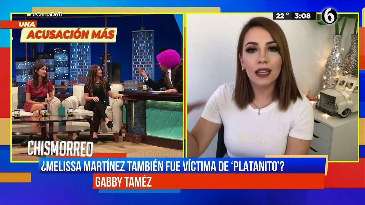 Gaby Taméz acusa de acoso a 'Platanito Show'