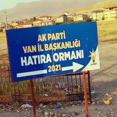 AK Parti'nin ''çorak'' hatıra ormanı büyük tepki topladı