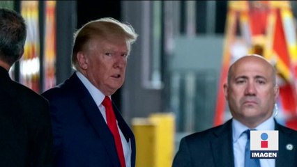 Trump se presentó a declarar ante Fiscal de Nueva York