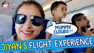 Jiyan's Flight Experience ✈️ | Swetha Changappa