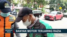 Razia Parkir Liar di Beberapa Lokasi di Jakarta, Ojol Emosi Hingga Panik Selamatkan Sepeda Motor!