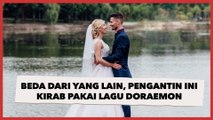 Beda dari yang Lain, Pengantin Ini Kirab Pakai Lagu Doraemon
