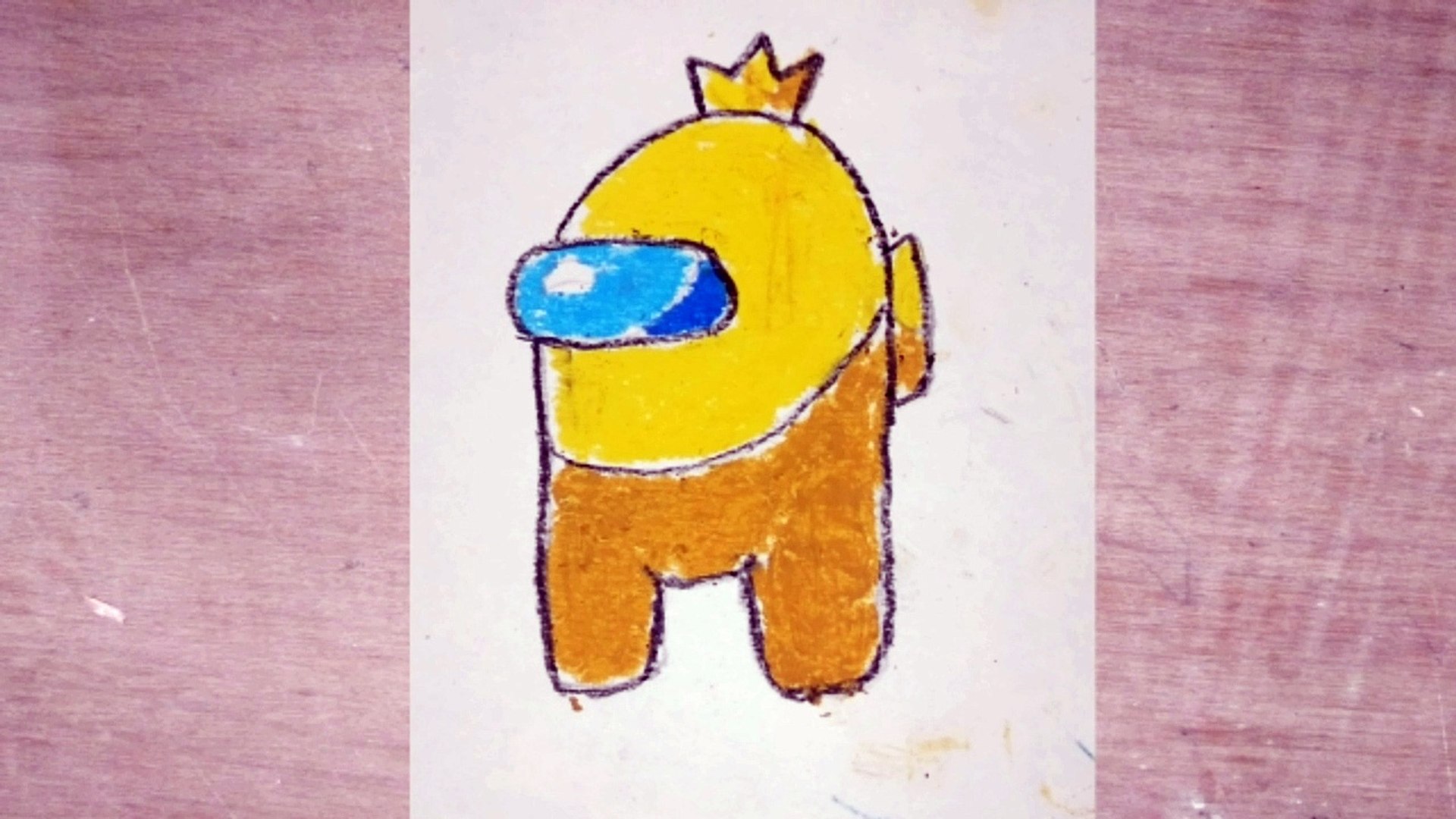 ⁣Among Us Logic drawing/ How to draw Among Us  Game characters