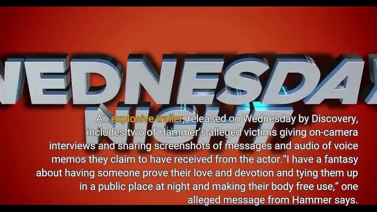 Armie Hammer’s Alleged Victims Reveal Shocking Messages and Voice Memos