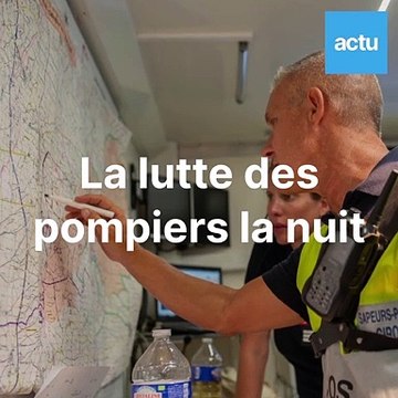 Gironde - Landes : Une nuit encore difficile pour les soldats du feu sur l'incendie de Saint-Magne