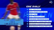 Mercato OM : fiche transfert d'Eric Bailly