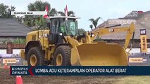 Puluhan Operator Alat Berat Adu Keterampilan