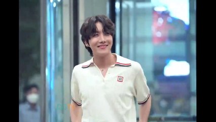 BTS J-Hope arrived at SBS FM!