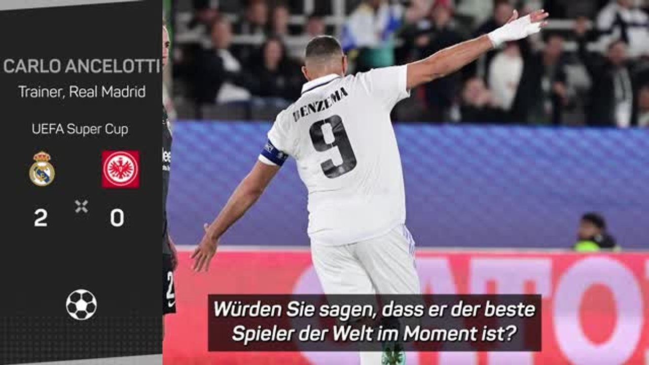 Ancelotti und Carvajal begeistert von Benzema