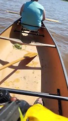 Using a Weedwhacker to Propel a Canoe