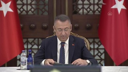 Cumhurbaşkanı Yardımcısı Oktay, "Bürokrasinin Azaltılması ve Dijital Türkiye" toplantısına başkanlık etti Açıklaması