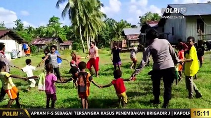 PRESISI Inspiratif : Brigpol Hesty Vira Sacty Depondoye Melakukan Pembinaan Ilmu Bela Diri Karate Bagi Anak-Anak Papua (1/3)