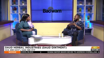 Daud Herbal Industries (Daud Ointment) - Badwam Afisem on Adom TV (11-8-22)