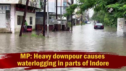 Heavy rain causes waterlogging in parts of Indore