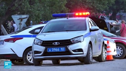 سلسلة انفجارات تهز قاعدة جوية روسية في جزيرة القرم