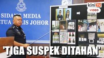 Polis Johor berjaya tumpas sindiket edar, cuci dadah bernilai RM1.1 juta