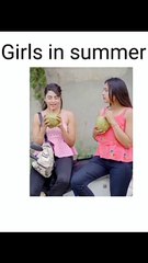 Girls Vs Boys In Summer