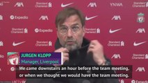 'Protests must be peaceful' - Klopp condemns United fans