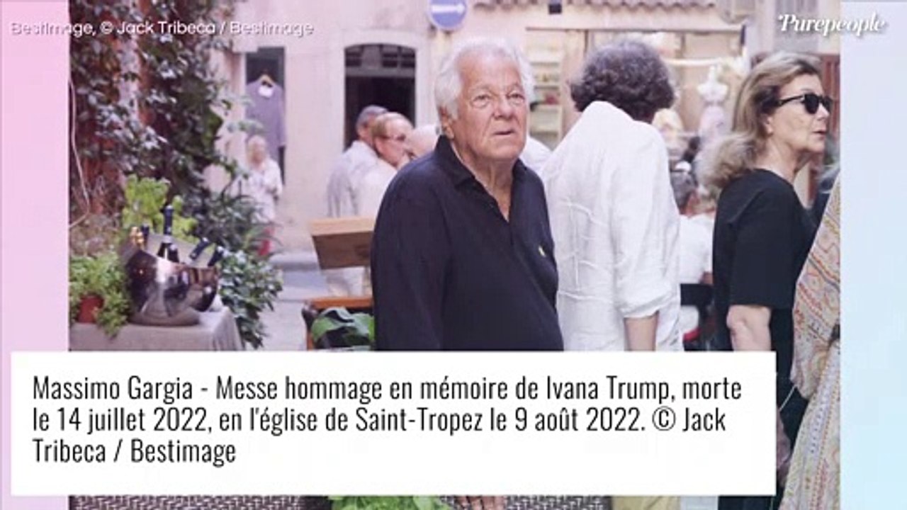 Obsèques d'Ivana Trump : l'émotion de Massimo Gargia, Orlando et Nicoletta