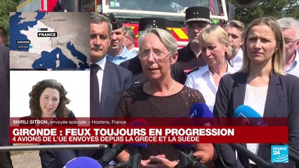 Des renforts européens contre les feux qui se multiplient en France