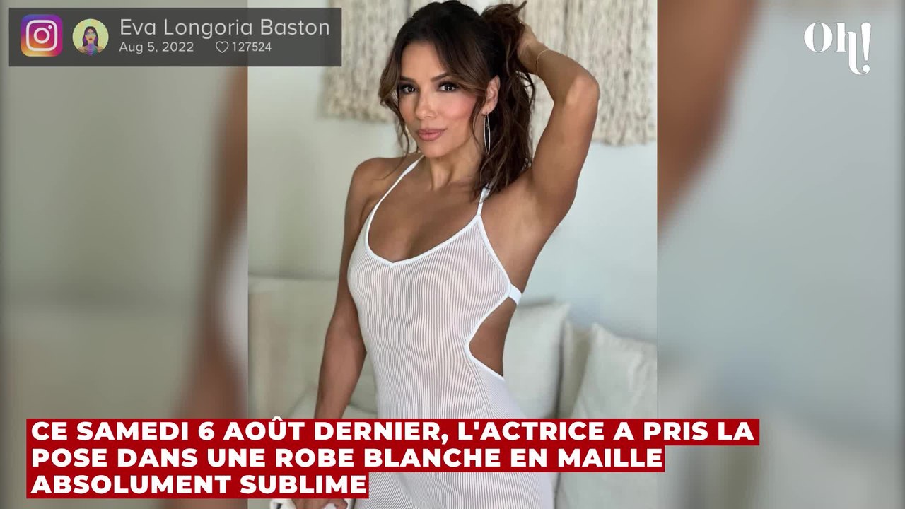 Eva Longoria : sa sublime robe blanche qu'il faut nous absolument pour cet été (PHOTO)