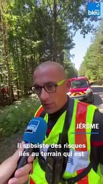 L'incendie de Mortagne désormais fixé dans les Vosges
