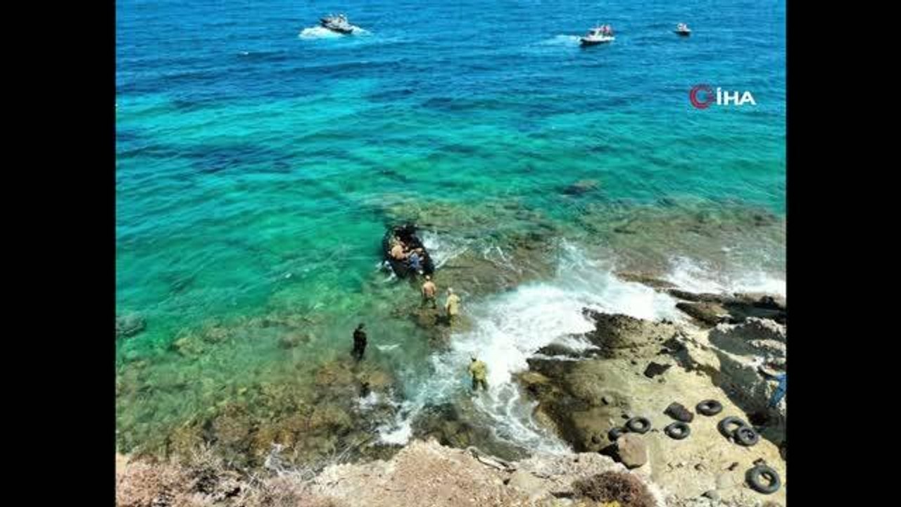 ?İzmir'de 47 göçmen "Sualtı Taarruz Timleri" tarafından kurtarıldı