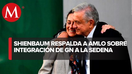 Sheinbaum asegura que es una formalización que Guardia Nacional forme parte de Sedena