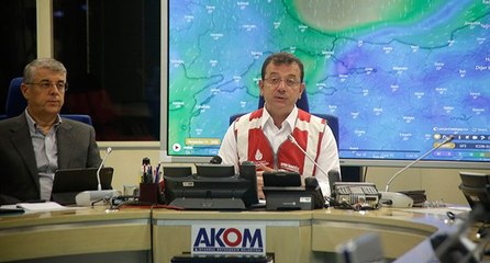 İmamoğlu: Yağmur İstanbul’un doğusuna doğru kaymış durumda