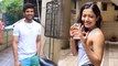 Rashmika Mandanna & Vijay Deverakonda Spotted In Mumbai