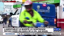 ¡La muerte sorprende a alcohólico en una banca de col. Travesía!