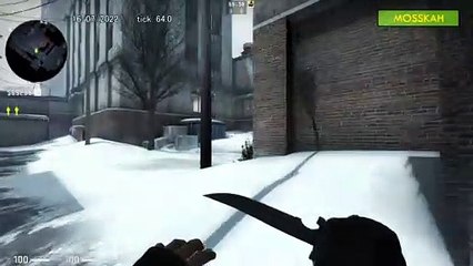 How to Smoke Main Hall on Office, option 1 - CSGO