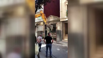 İBB'den izinsiz yıkılan tarihi yapı için suç duyurusu