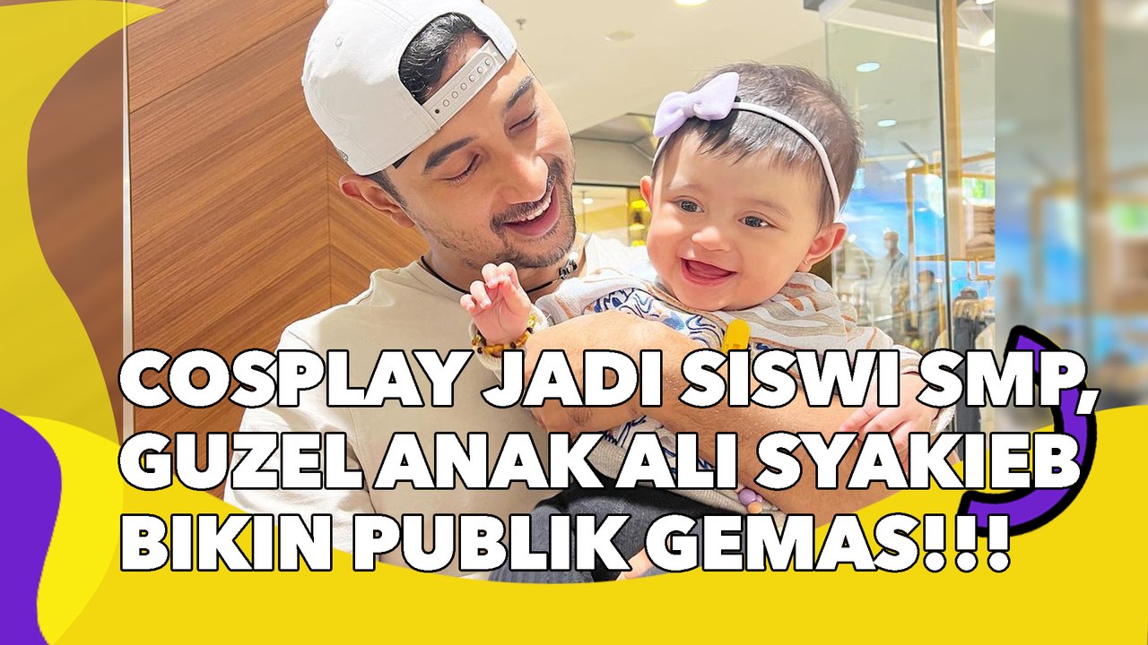 Cosplay Jadi Siswi SMP, Guzel Anak Ali Syakieb Bikin Publik Terpana
