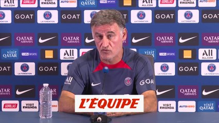 Galtier : «On souhaite l'arrivée d'un attaquant» - Foot - L1 - PSG