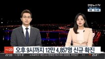 오후 9시까지 12만 4,857명 신규 확진