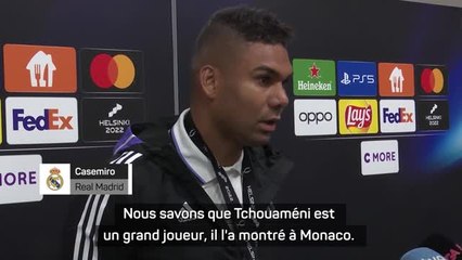 Real Madrid - Casemiro parle de la concurrence avec Tchouaméni : "C'est un grand joueur"