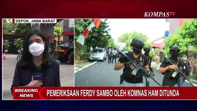 Tim Khusus Periksa Irjen Ferdy Sambo di Mako Brimob Polri, Komnas HAM Tunda Pemeriksaan