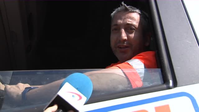 Colapso de camiones en la frontera por un incendio en Francia