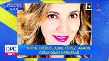 Inicia juicio por el feminicidio de Abril Pérez Sagaón