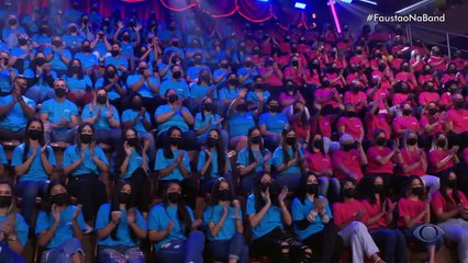 Zé Ninguém conta histórias de azar em stand-up no Faustão Na Band