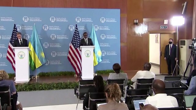 Blinken says he discussed with Kagame reports that Rwanda supports rebel group