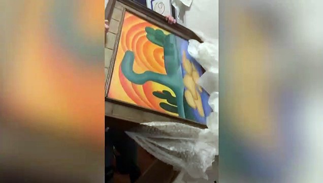 Detenida en Brasil por robar a su madre obras valoradas en millones de dólares