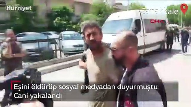 Eşini öldürüp, sosyal medyadan 'gururlu hissediyor' paylaşımı yapan şüpheli yakalandı