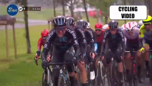 Uphill Sprint Finish On Stage 1 At Arctic Race of Norway 2022