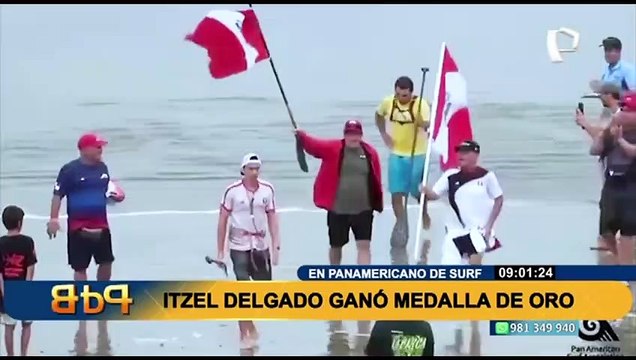 Panamericanos de Surf: Itzel Delgado gana primera medalla de oro para Perú
