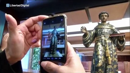 México recupera una estatuilla de San Antonio de Padua del siglo XVII robada hace 20 años