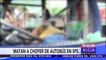 ¡Acribillado! muere conductor de bus en salida a La Lima