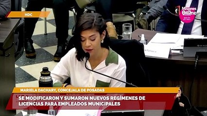 Se modificaron y sumaron nuevos regímenes de licencias para empleados municipales